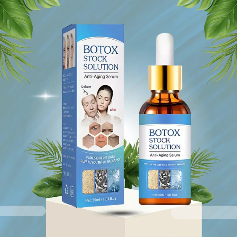 Suero antienvejecimiento con solución concentrada tipo bótox