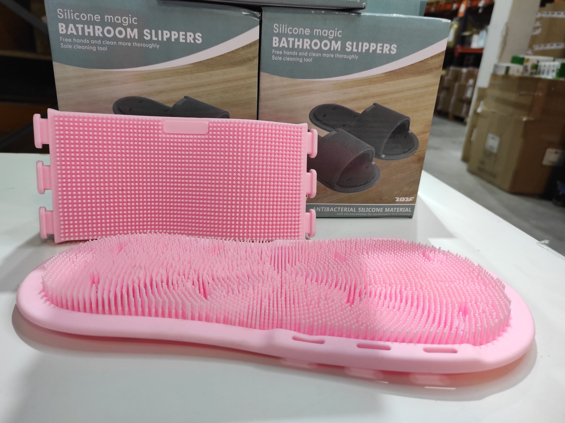 Zapatilla exfoliante 1und rosa - additional image 9