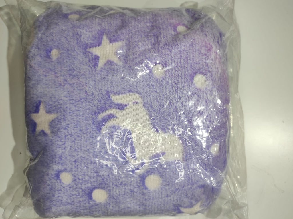 Manta Luminosa en la Oscuridad Color Morado 120cm x150cm - additional image 12