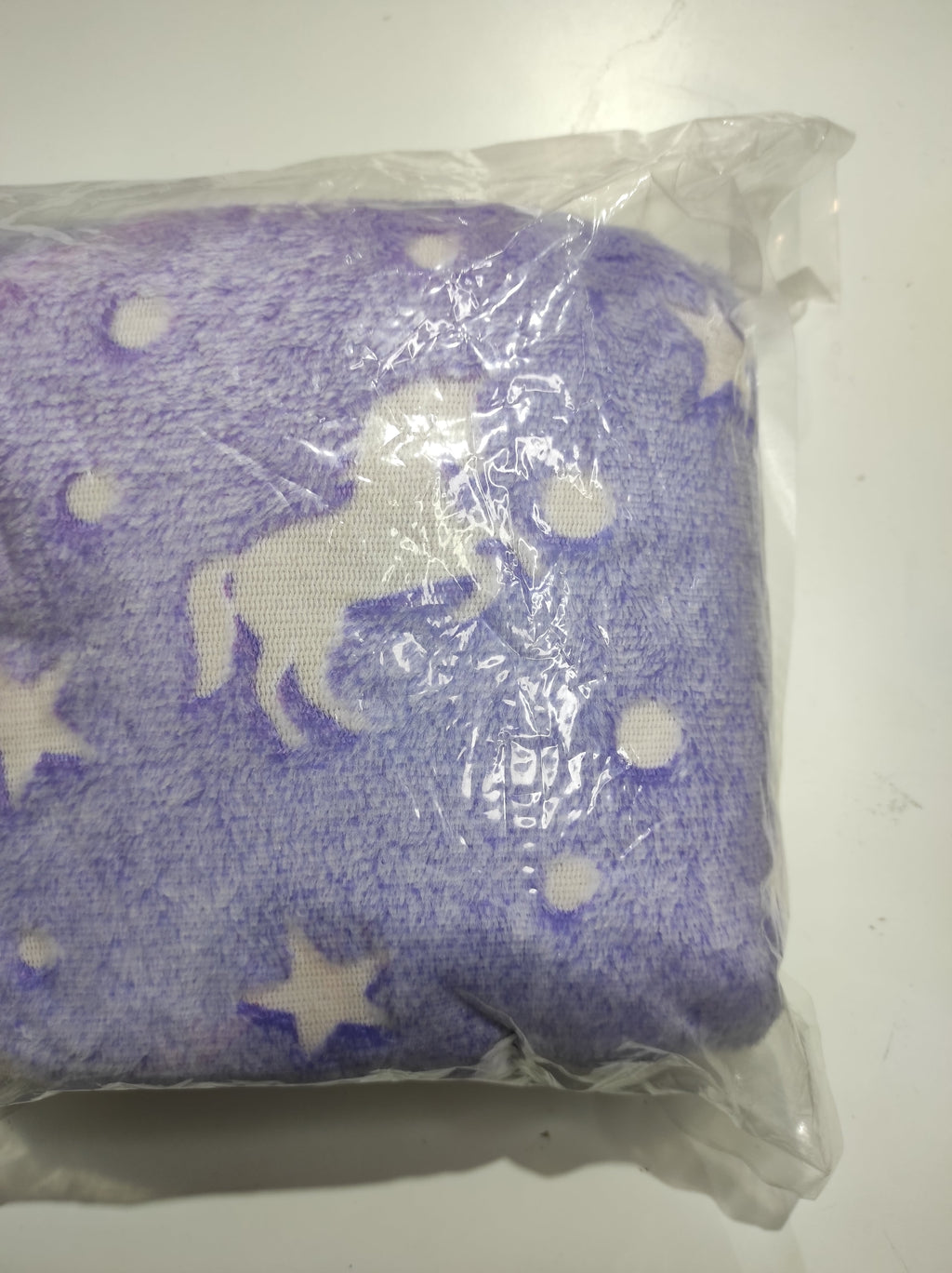 Manta Luminosa en la Oscuridad Color Morado 120cm x150cm - additional image 13