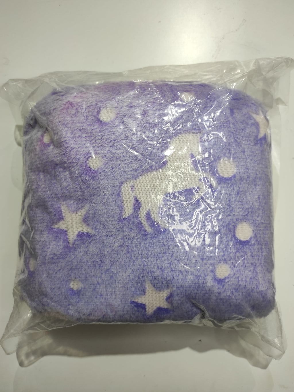 Manta Luminosa en la Oscuridad Color Morado 120cm x150cm - additional image 6