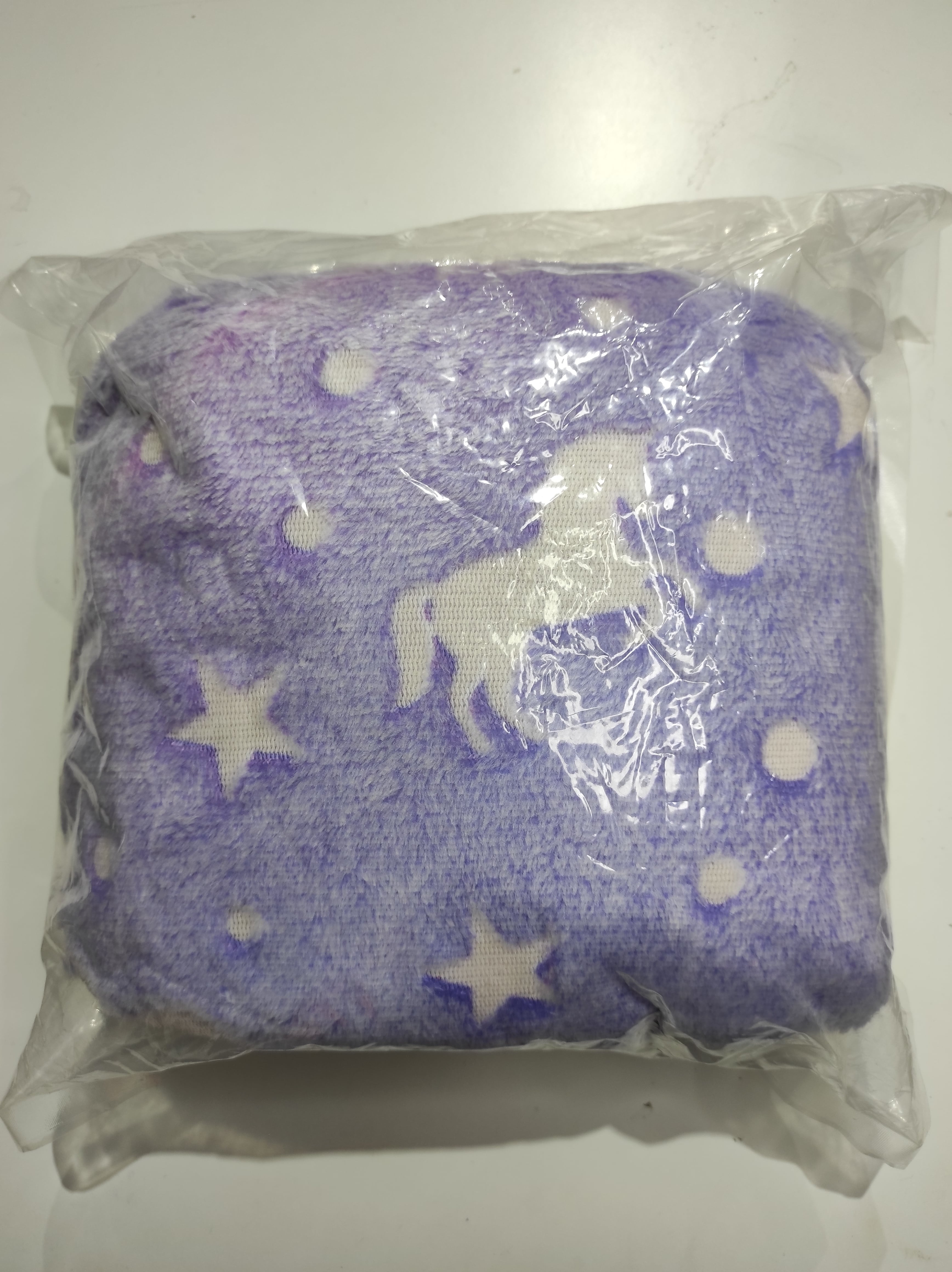 Manta Luminosa en la Oscuridad Color Morado 120cm x150cm - additional image 6