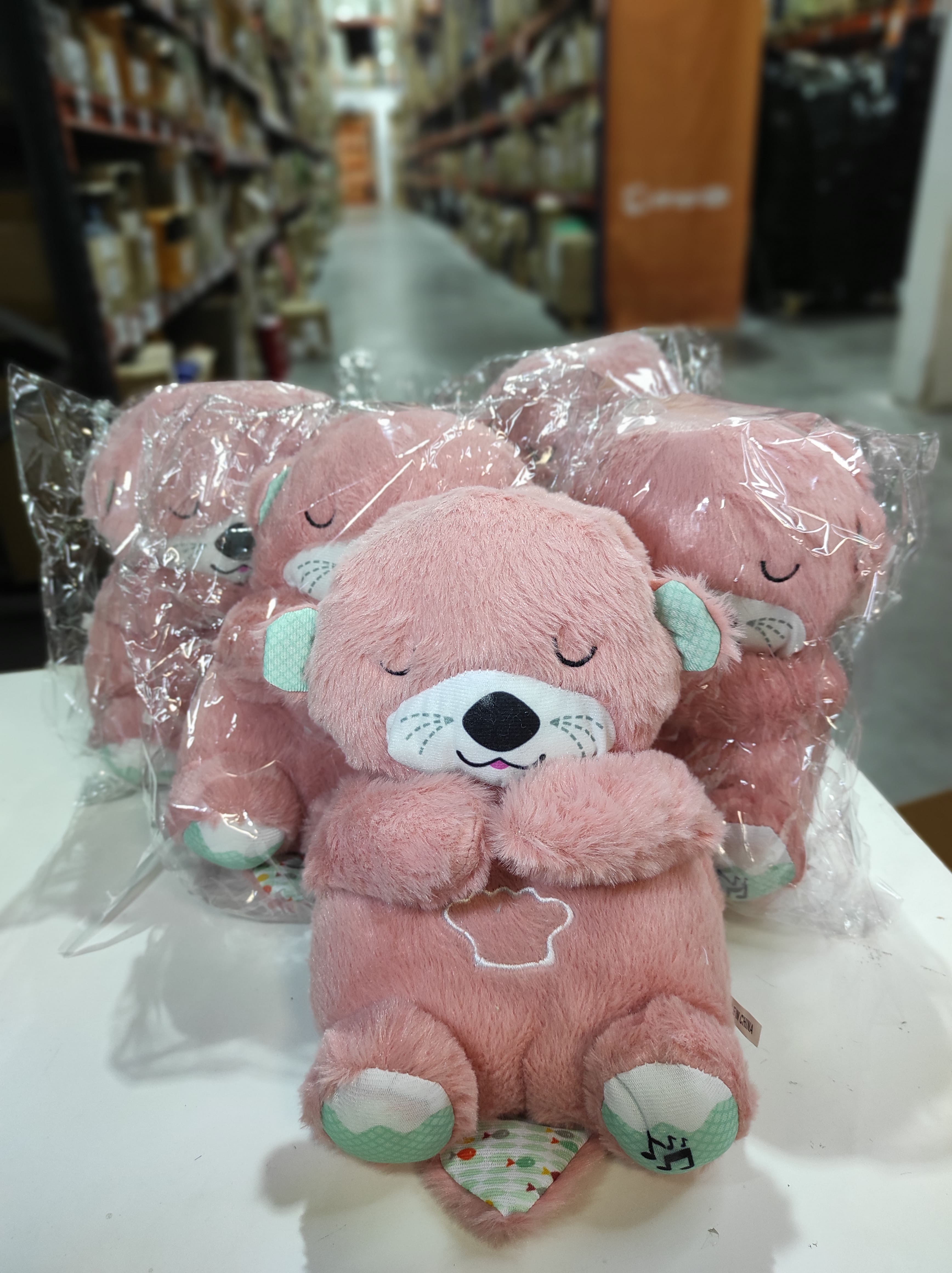 Peluche relajante para bebé que simula respiración ( nutria rosa ) - additional image 10